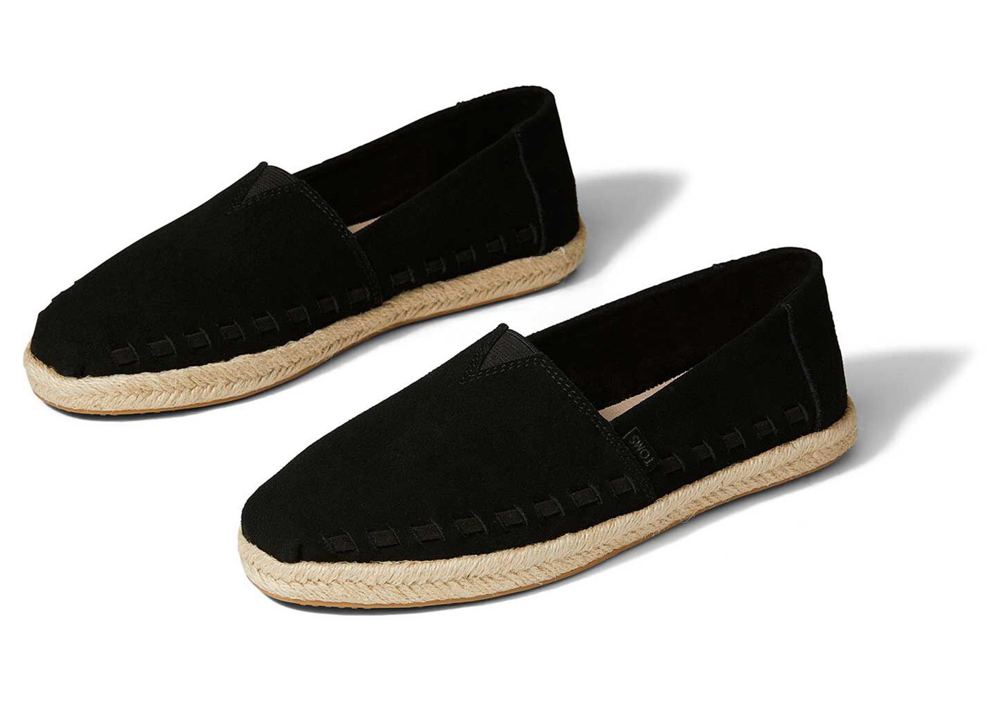 Toms Alpargata Rope Espadrille Black - Womens - 63097-FZSD